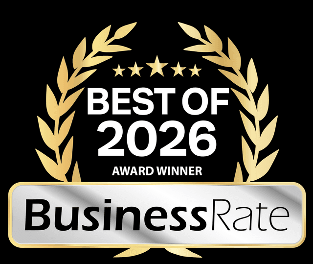 BusinessRate Best of 2026 Award Winner