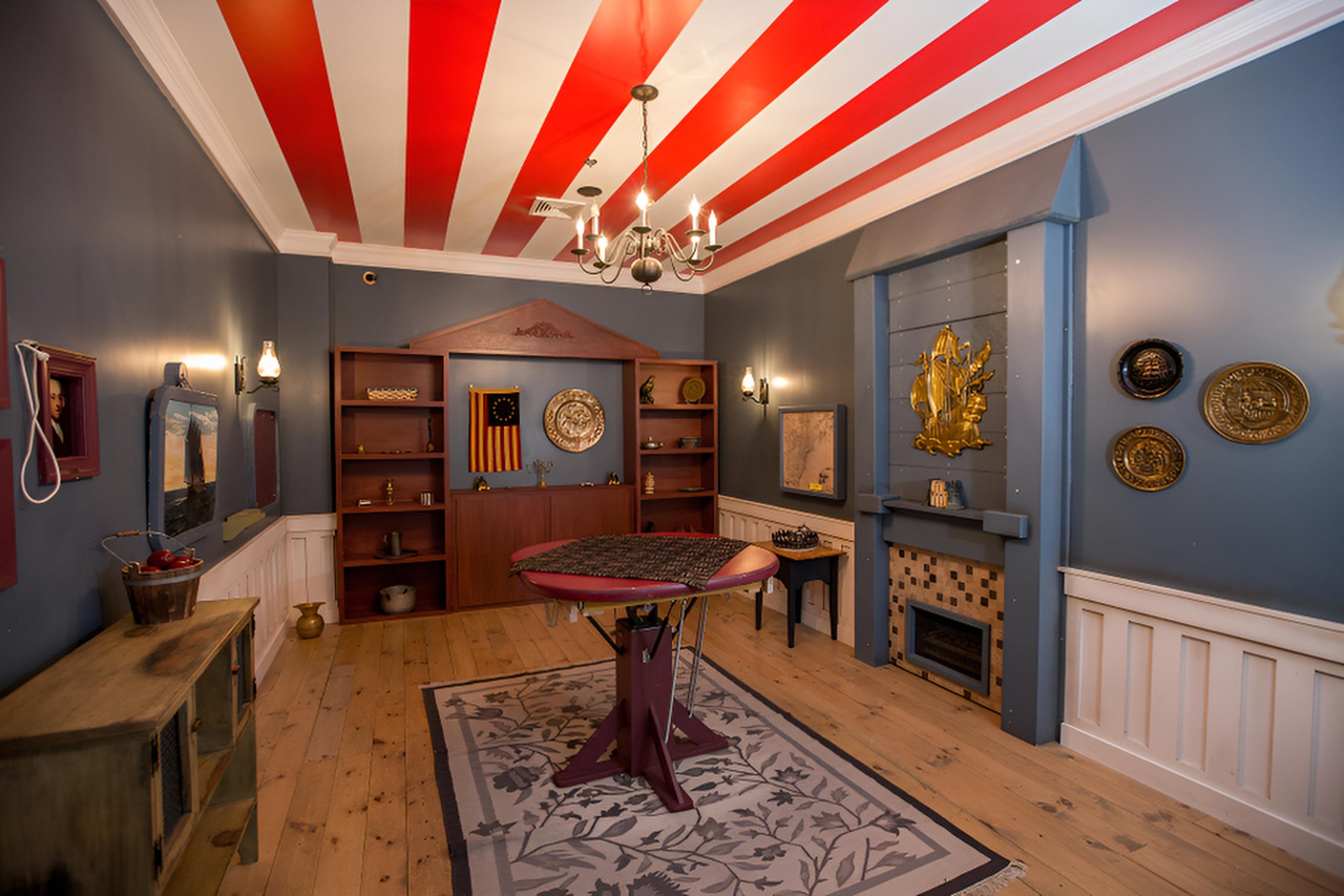 Inside the historic and patriotic Revolution Spies room