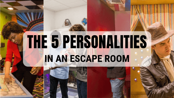 The Five Personalities in an Escape Room